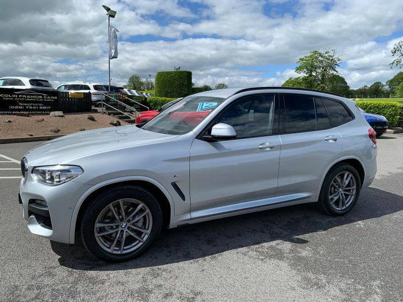 BMW X3 Xdrive20d M Sport Mhev YB21ZUP Silver #2