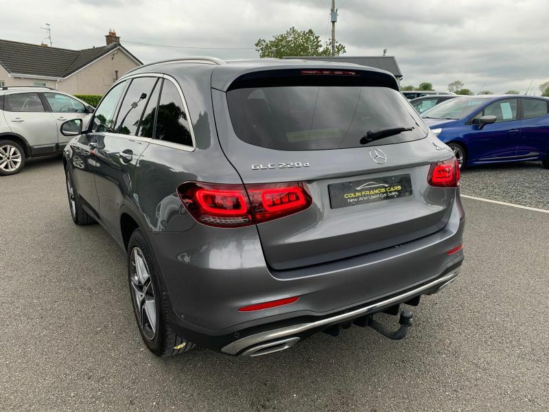 Mercedes-Benz GLC Class 220 D 4Matic Amg Line OV22KHC Grey #4