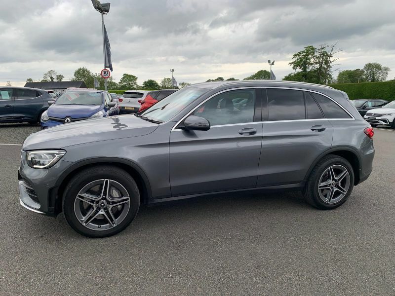 Mercedes-Benz GLC Class 220 D 4Matic Amg Line OV22KHC Grey #2