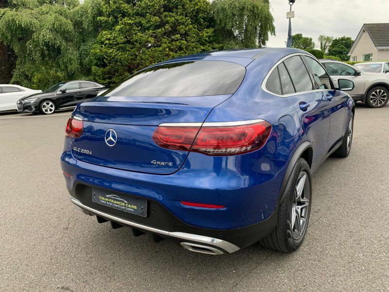 Mercedes-Benz GLC Class 220 D 4Matic Amg Line Coupe LM22SWX Blue #5