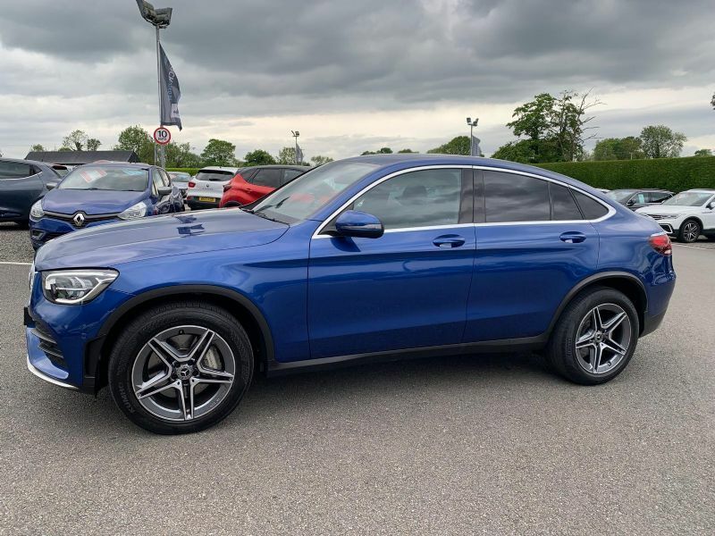 Mercedes-Benz GLC Class 220 D 4Matic Amg Line Coupe LM22SWX Blue #2