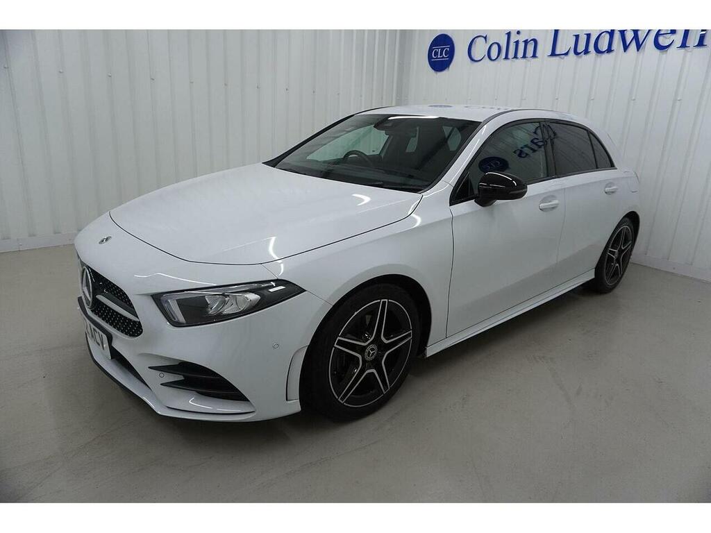 Mercedes-Benz A Class A Class 1.3 A180 Amg Line Executive 7G-dct Euro FH72ACV White #3