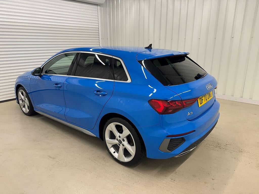Audi A3 A3 1.0 Tfsi 30 S Line Sportback Euro 6 Ss DF70DWG Blue #5