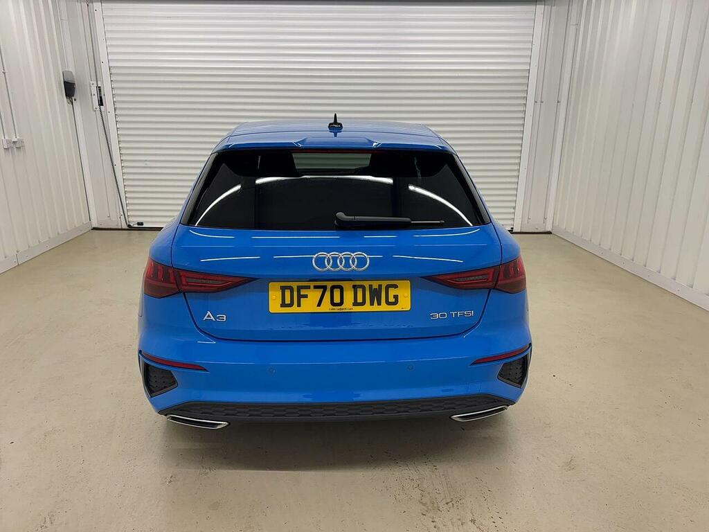 Audi A3 A3 1.0 Tfsi 30 S Line Sportback Euro 6 Ss DF70DWG Blue #6