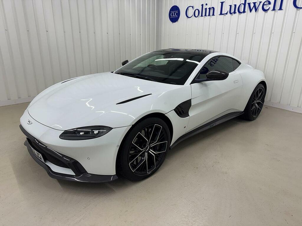 Aston Martin Vantage Vantage 4.0 V8 Coupe Euro 6 510 P White #4