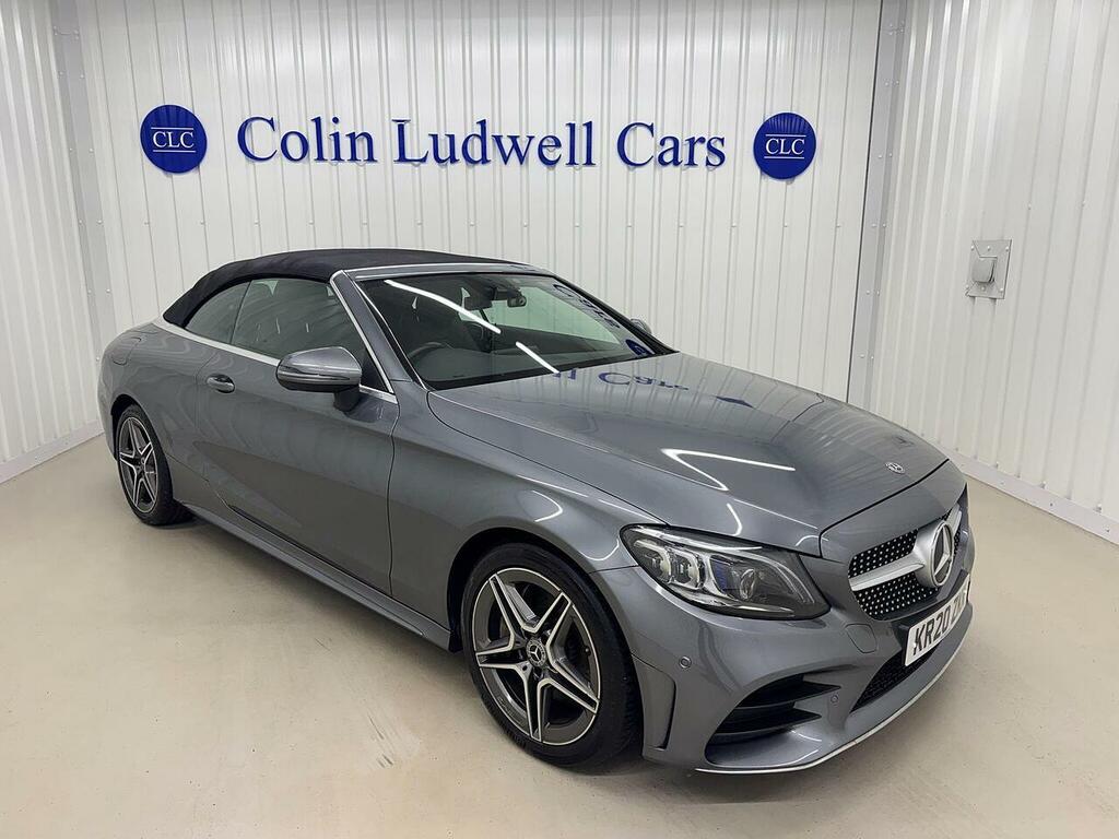 Mercedes-Benz C Class C Class 2.0 C300d Amg Line Premium Cabriolet G-t KR20ZKN Grey #2