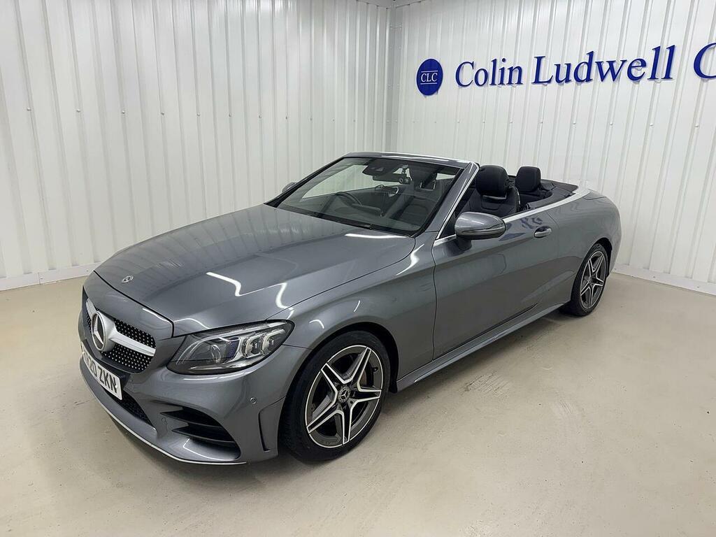 Mercedes-Benz C Class C Class 2.0 C300d Amg Line Premium Cabriolet G-t KR20ZKN Grey #4