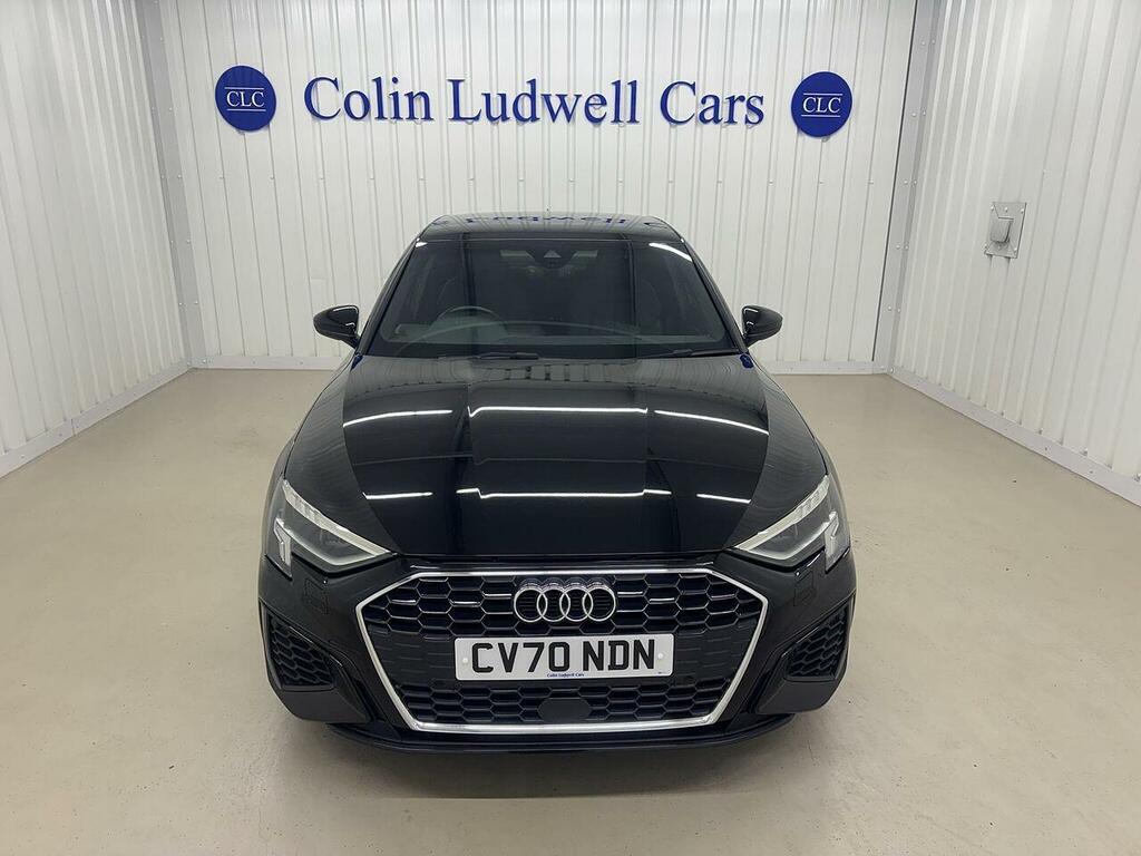 Audi A3 A3 1.5 Tfsi 35 S Line Euro 6 Ss CV70NDN Black #2