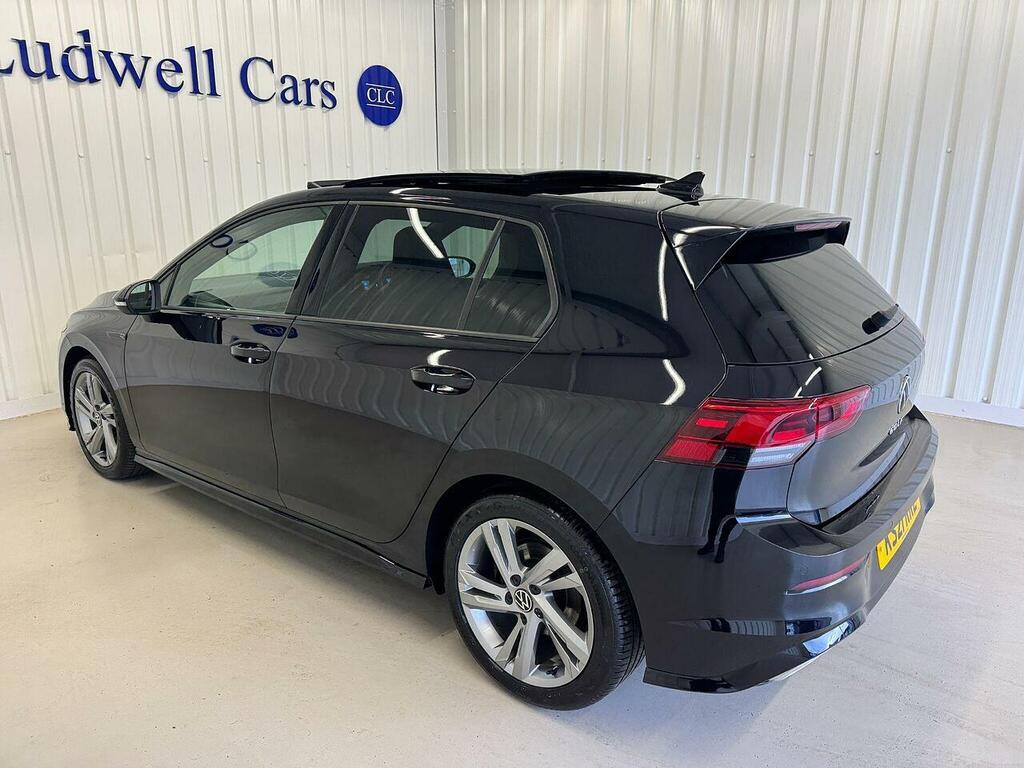 Volkswagen Golf Golf 2.0 Tdi R-line Hatchback Dsg Euro KS21RRZ Black #4