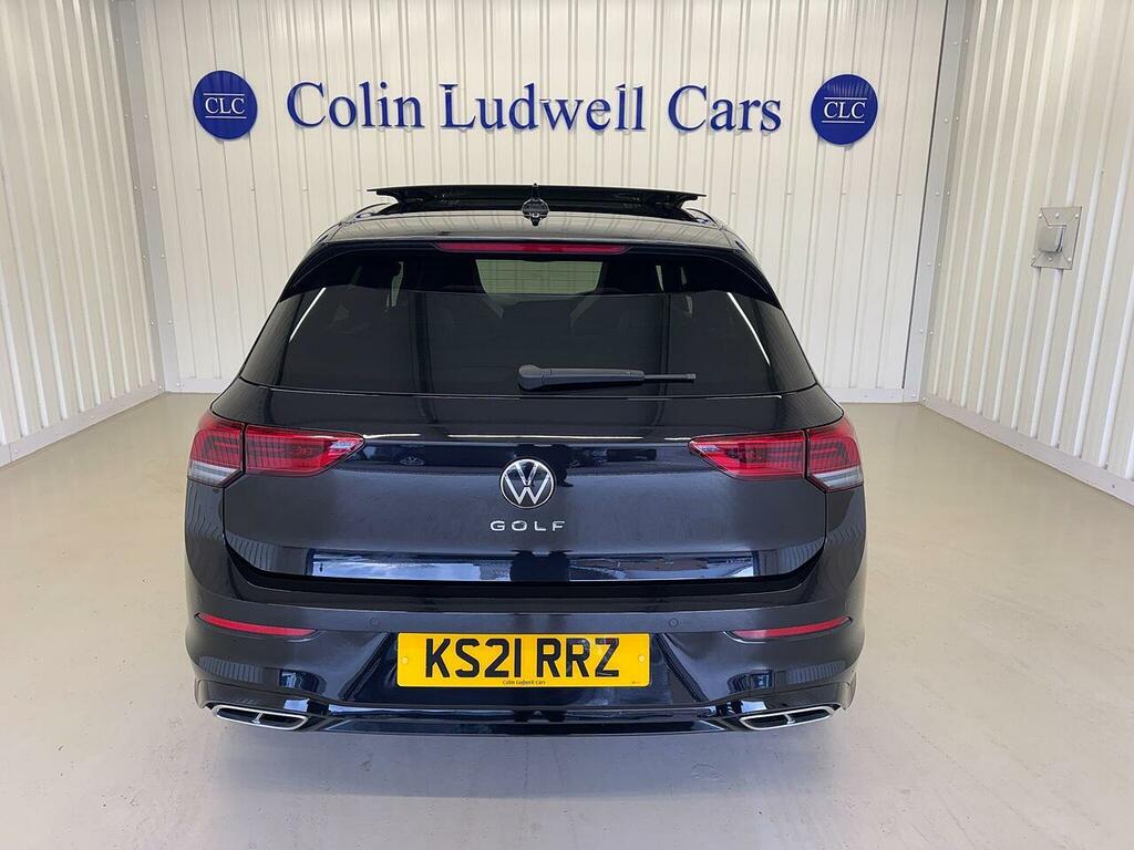 Volkswagen Golf Golf 2.0 Tdi R-line Hatchback Dsg Euro KS21RRZ Black #5