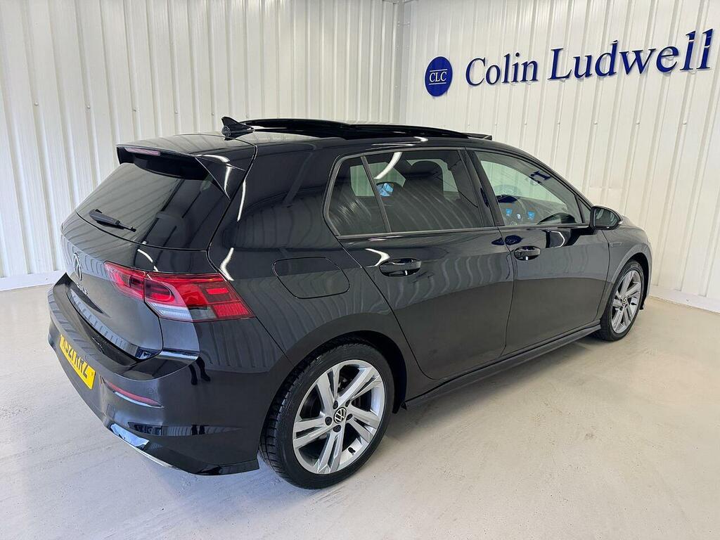 Volkswagen Golf Golf 2.0 Tdi R-line Hatchback Dsg Euro KS21RRZ Black #6