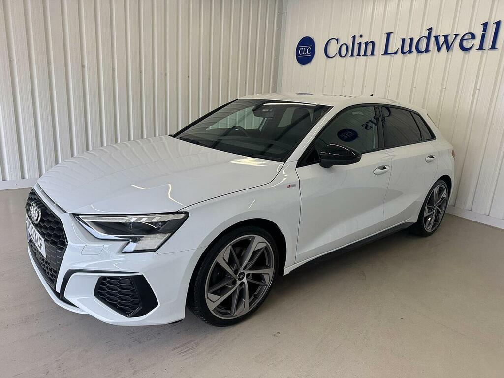 Audi A3 A3 1.5 Tfsi 35 Edition 1 Sportback S Tronic Euro 6 OY22XLF White #3