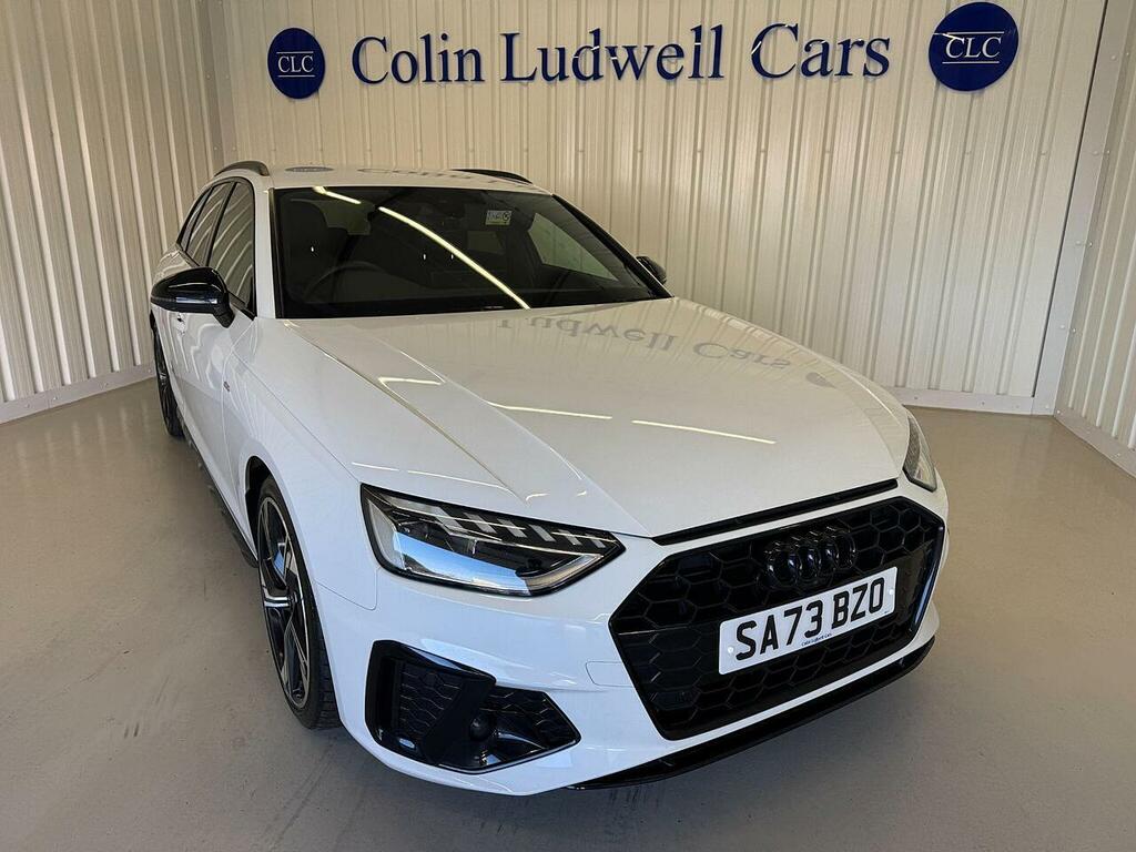 Audi A4 Avant A4 Avant 2.0 Tfsi 35 Black Edition S Tronic Euro 6 SA73BZO White #2