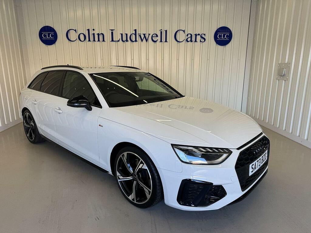 Audi A4 Avant A4 Avant 2.0 Tfsi 35 Black Edition S Tronic Euro 6 White