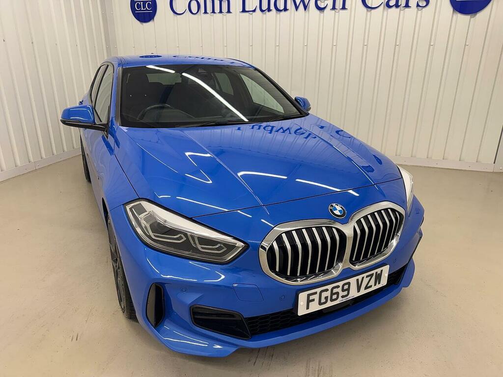 BMW 1 Series 1 Series 2.0 118D M Sport Euro 6 Ss FG69VZW Blue #2