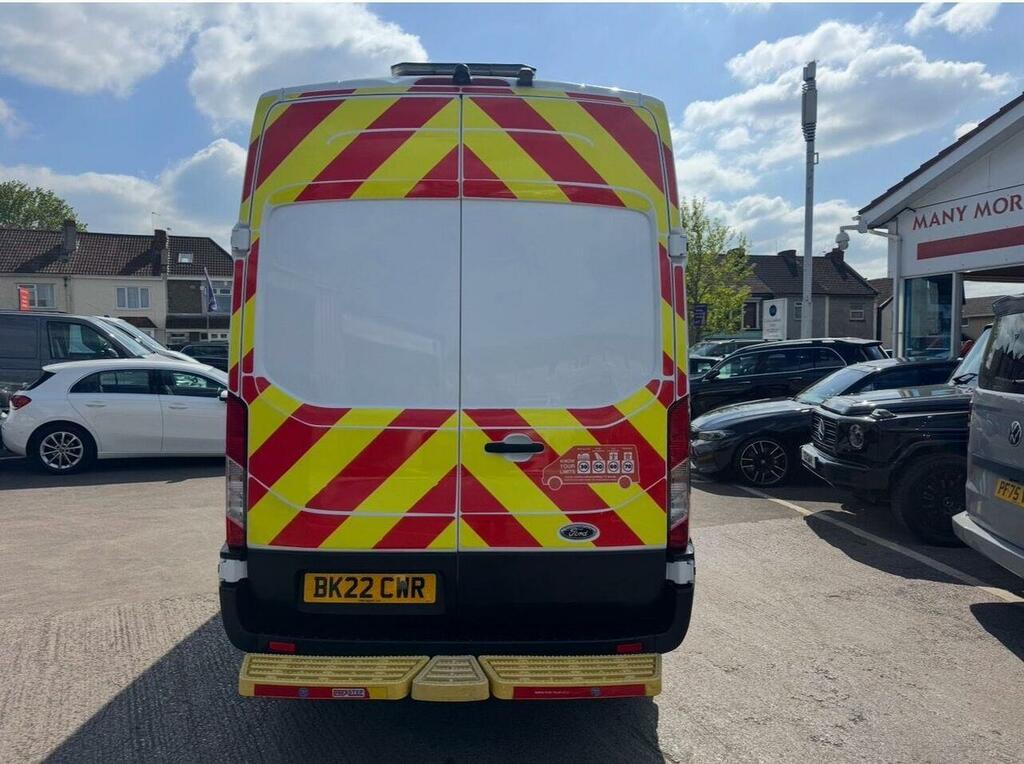 Ford Transit Custom Transit 350 Ecoblue L3h3 Welfare Crew Van 7 Seat BK22CWR White #6