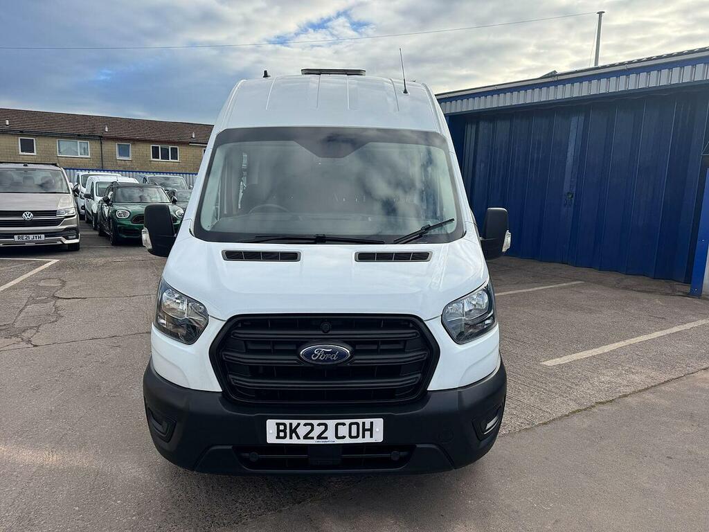 Ford Transit Custom Transit 350 Ecoblue L3h3 Welfare Crew Van 7 Seat BK22COH White #2