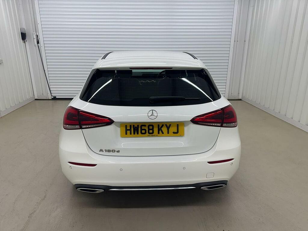 Mercedes-Benz A Class A Class 1.5 A180d Sport Executive Hatchback HW68KYJ White #5