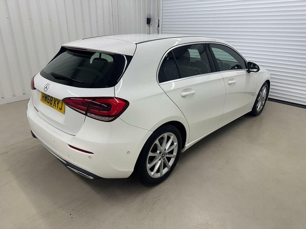 Mercedes-Benz A Class A Class 1.5 A180d Sport Executive Hatchback HW68KYJ White #6