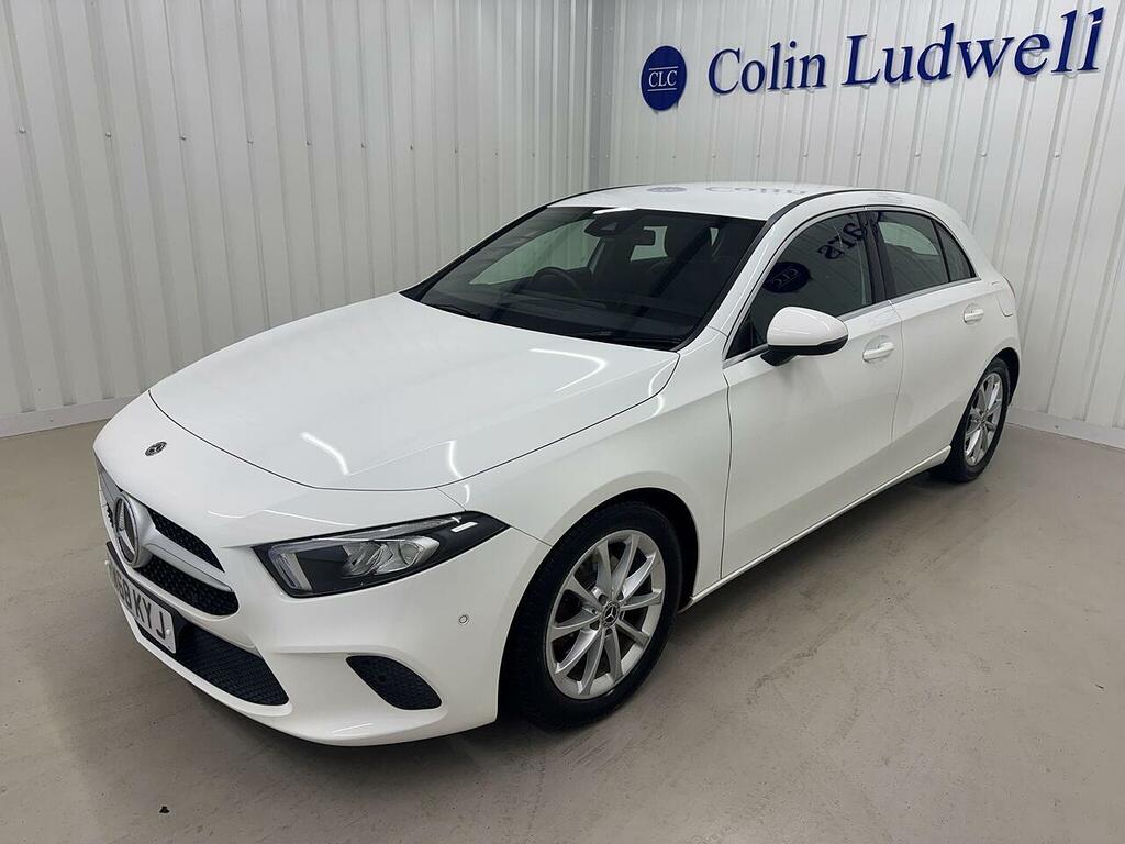 Mercedes-Benz A Class A Class 1.5 A180d Sport Executive Hatchback HW68KYJ White #3