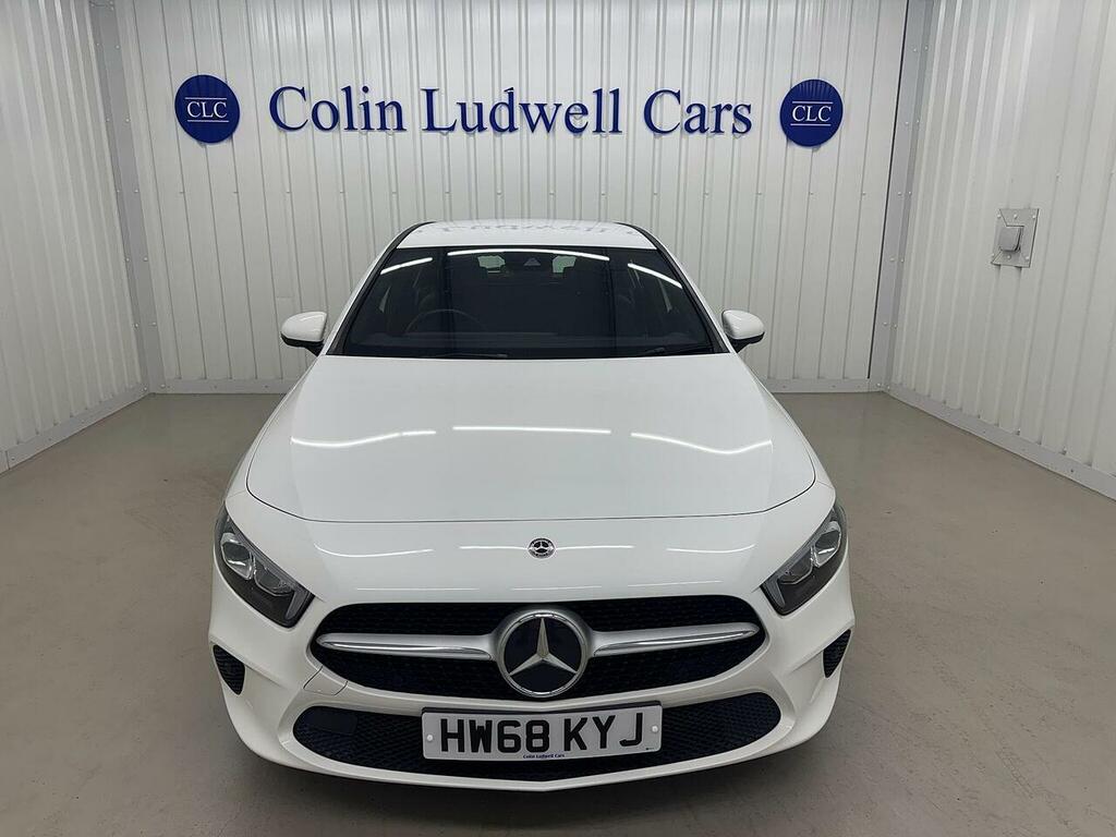 Mercedes-Benz A Class A Class 1.5 A180d Sport Executive Hatchback HW68KYJ White #2