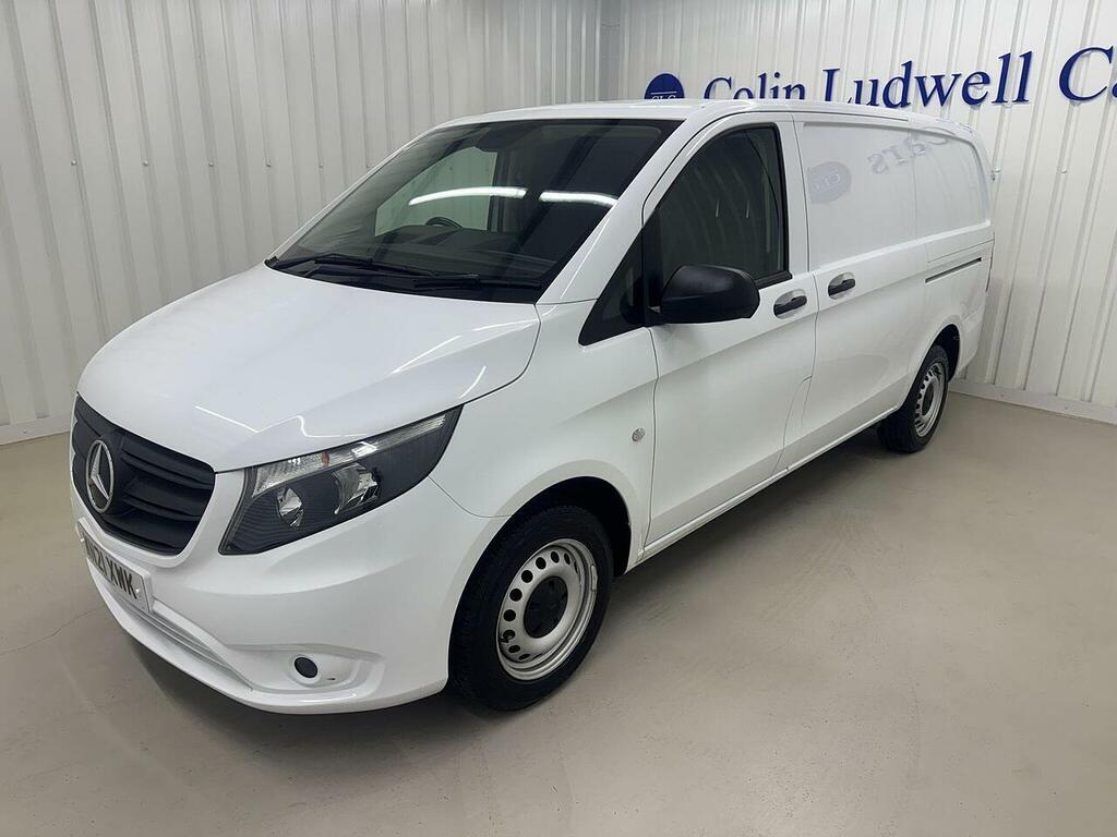 Mercedes-Benz Vito 2.0 114 Cdi Progressive Panel Van G-tro WN21XWK White #3