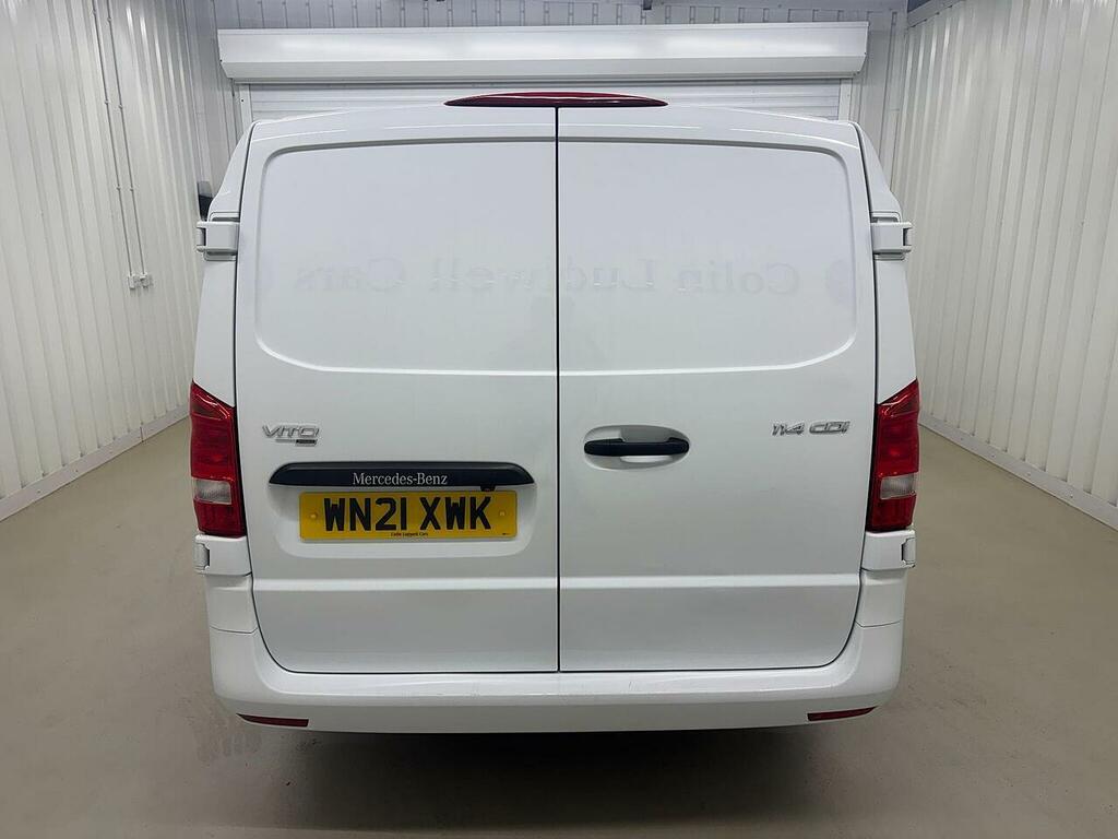 Mercedes-Benz Vito 2.0 114 Cdi Progressive Panel Van G-tro WN21XWK White #5