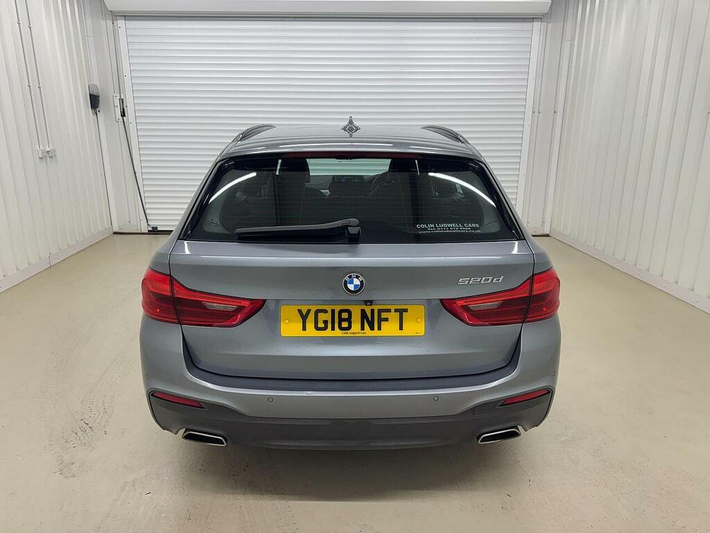 BMW 5 Series 520D M Sport Estate 2.0 YG18NFT #5