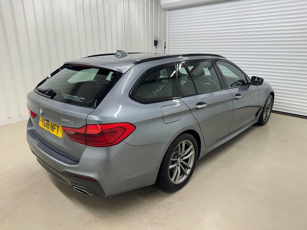 BMW 5 Series 520D M Sport Estate 2.0 YG18NFT #6