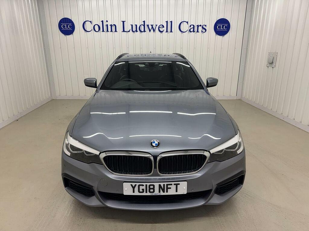BMW 5 Series 520D M Sport Estate 2.0 YG18NFT #2