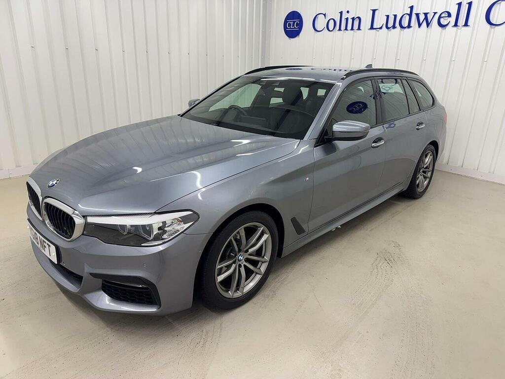 BMW 5 Series 520D M Sport Estate 2.0 YG18NFT #3