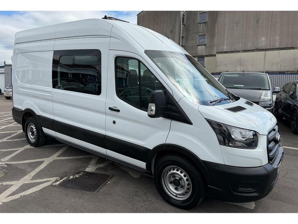 Ford Transit Custom 2.0 350 Ecoblue Leader Panel Van White