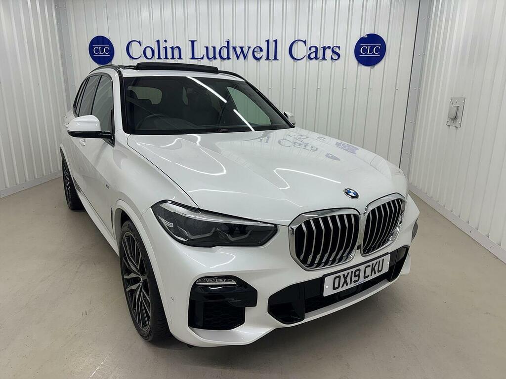 BMW X5 3.0 30D M Sport Suv Xdrive Euro 6 OX19CKU White #2