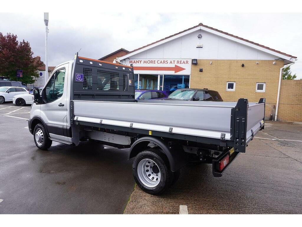 Ford Transit Custom Transit 2.0 350 Ecoblue Leader Tipper M Silver #4