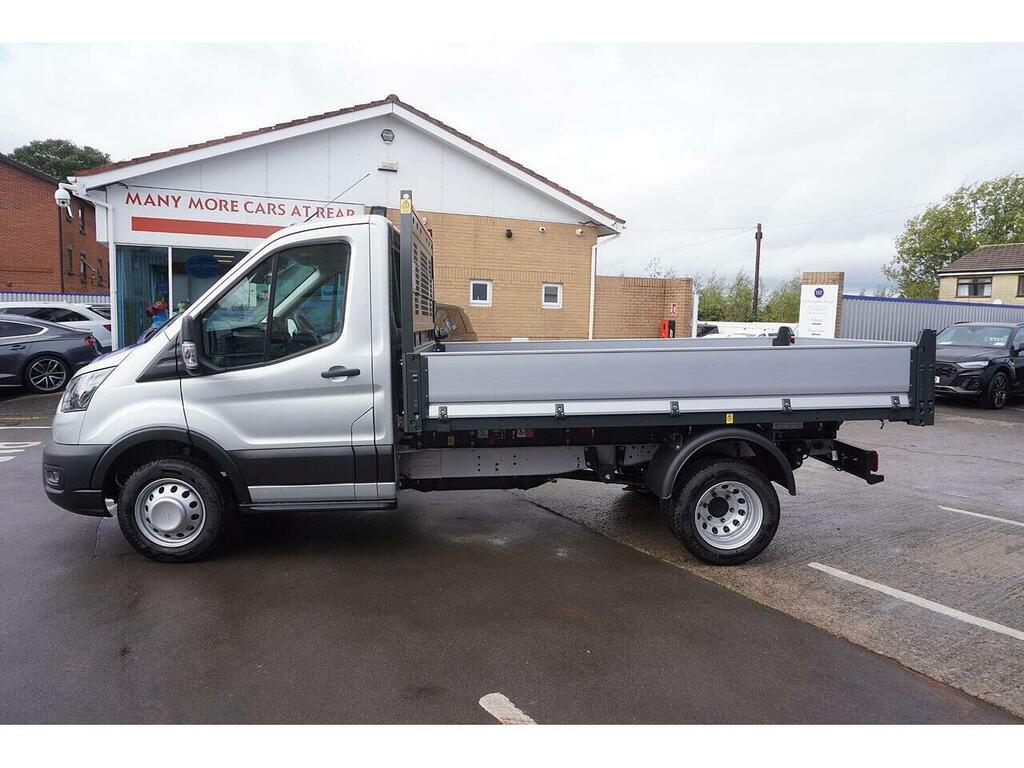 Ford Transit Custom Transit 2.0 350 Ecoblue Leader Tipper M Silver #6