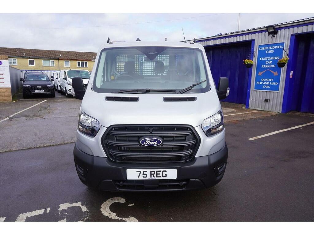 Ford Transit Custom Transit 2.0 350 Ecoblue Leader Tipper M Silver #2