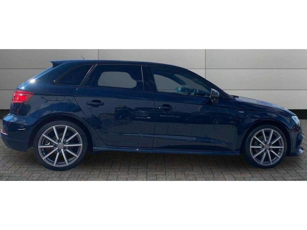 Audi A3 1.0 Tfsi 30 Black Edition Sportback S T Blue #4