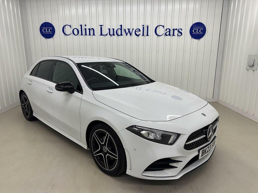 Mercedes-Benz A Class 1.3 A180 Amg Line Executive Hatchback White