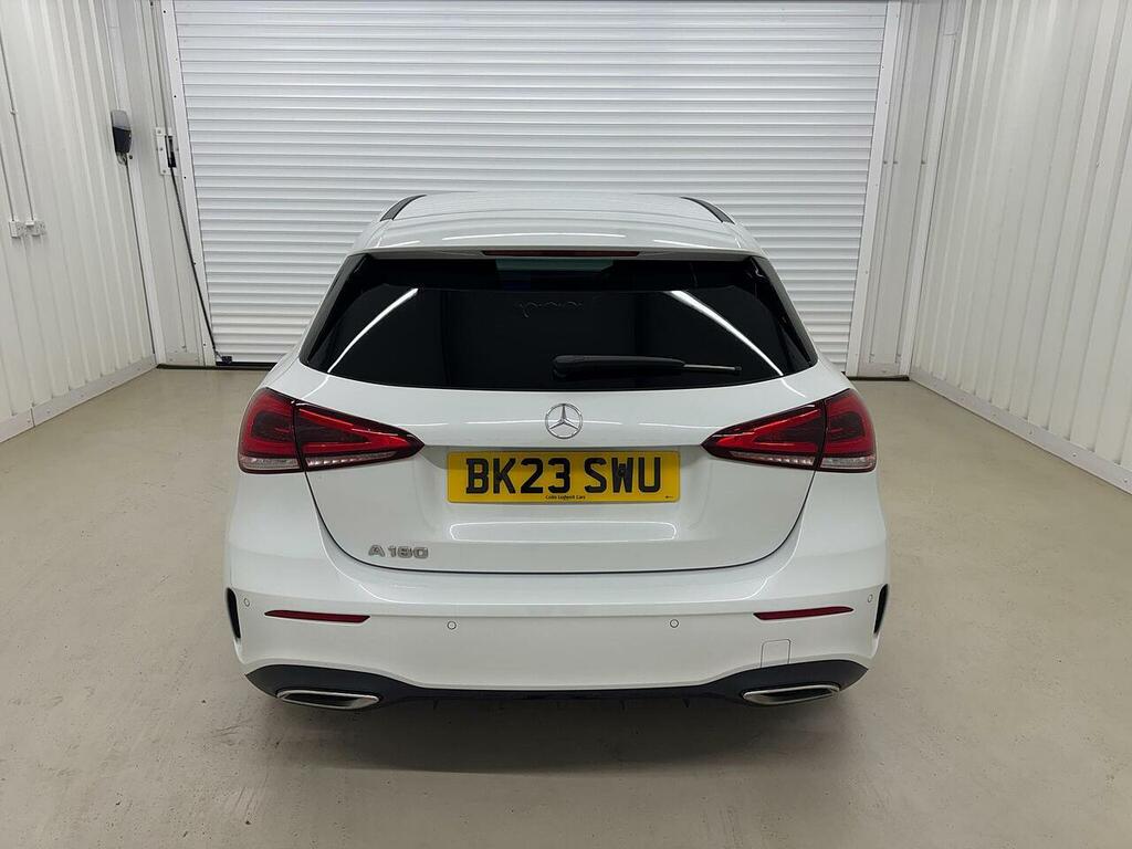 Mercedes-Benz A Class 1.3 A180 Amg Line Executive Hatchback BK23SWU White #5