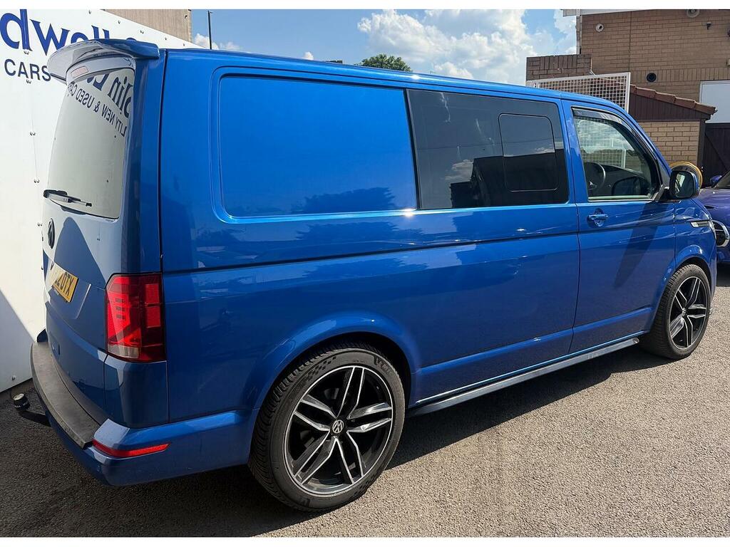 Volkswagen Transporter 2.0 Tdi T30 Highline Kombi Double Cab M WD22OTX Blue #3
