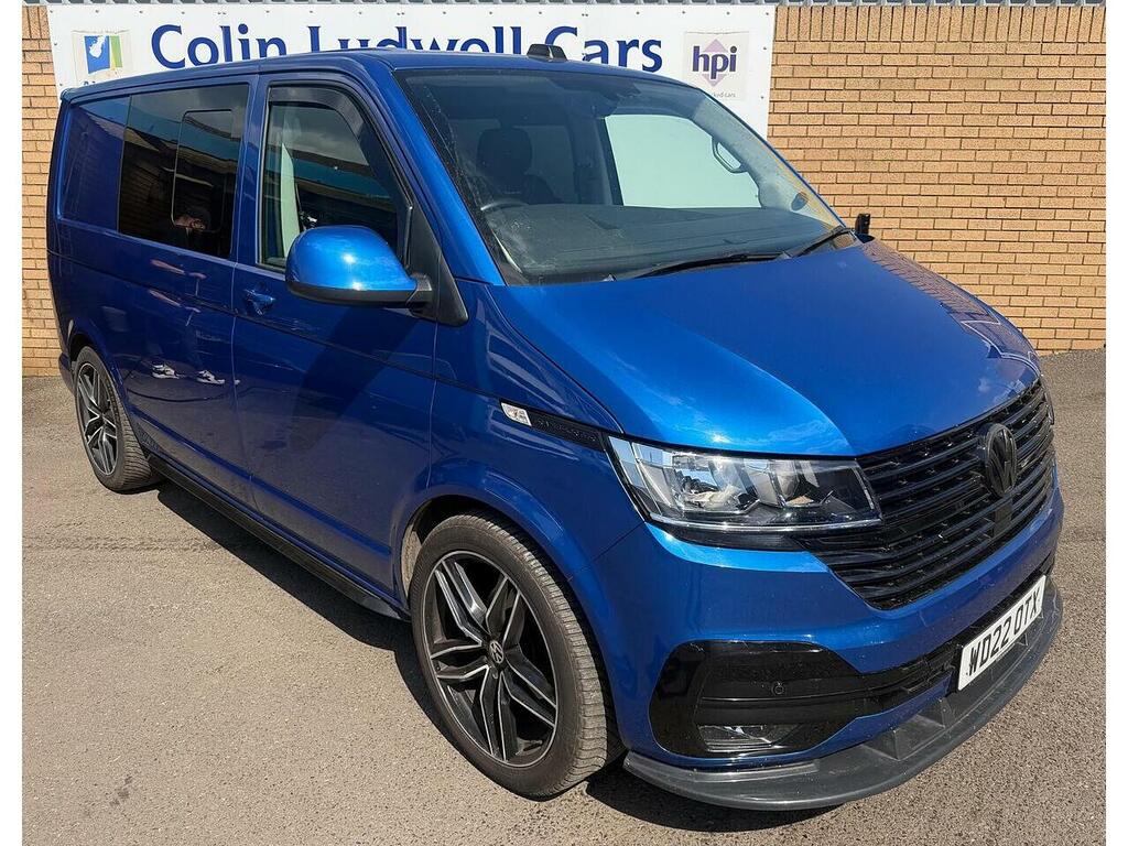 Volkswagen Transporter 2.0 Tdi T30 Highline Kombi Double Cab M Blue