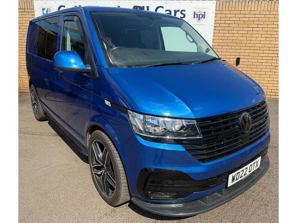 Volkswagen Transporter 2.0 Tdi T30 Highline Kombi Double Cab M WD22OTX Blue #2