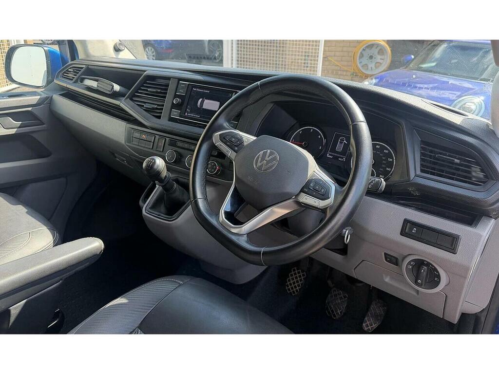 Volkswagen Transporter 2.0 Tdi T30 Highline Kombi Double Cab M WD22OTX Blue #4