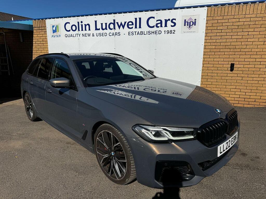 BMW 5 Series 2.0 520D Mht M Sport Touring Steptronic Euro 6 S Grey