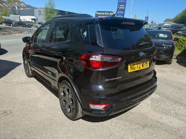 Ford Ecosport 2023 72 1.0T Ecoboost Gpf St-line Suv M NG72WHM Black #2