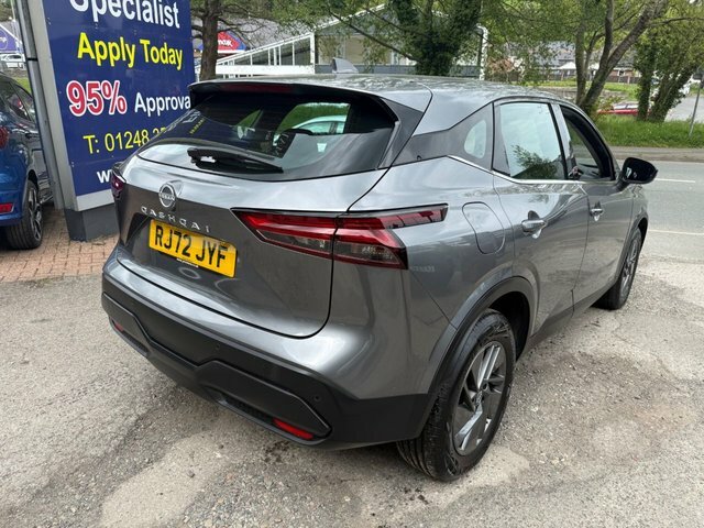 Nissan Qashqai 2022 72 1.3 Dig-t Mhev Acenta Premium Suv Petr Grey #4