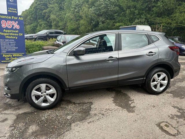 Nissan Qashqai 2019 19 1.5 Dci Acenta Premium Suv Dct BR19BFA Grey #3