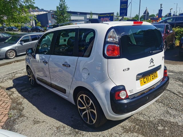 Citroen C3 Picasso 1.2 Puretech Platinum Mpv Euro 6 White #4