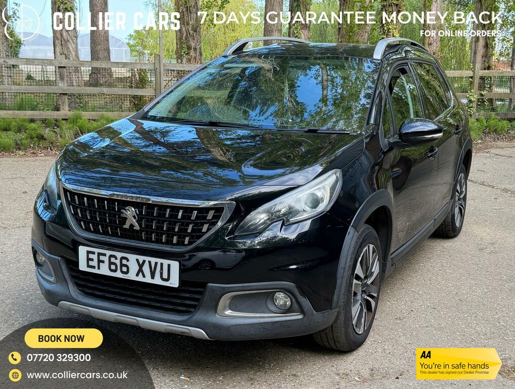 Peugeot 2008 1.2 Puretech Allure Suv Euro 6 Black