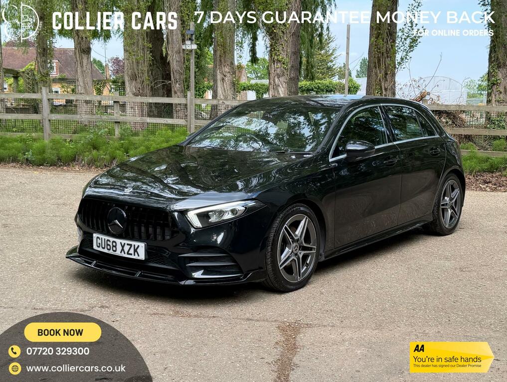 Mercedes-Benz A Class 1.3 A200 Amg Line Hatchback 7G-dct Euro Black